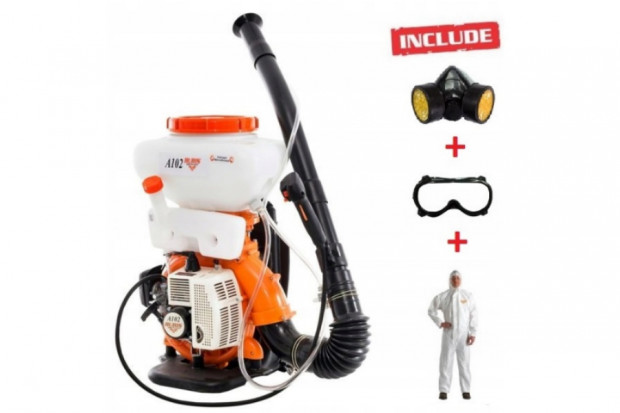 Ogłoszenie rolnicze: Opryskiwacz plecakowy spalinowy RURIS A102 - 2,9HP, 14L