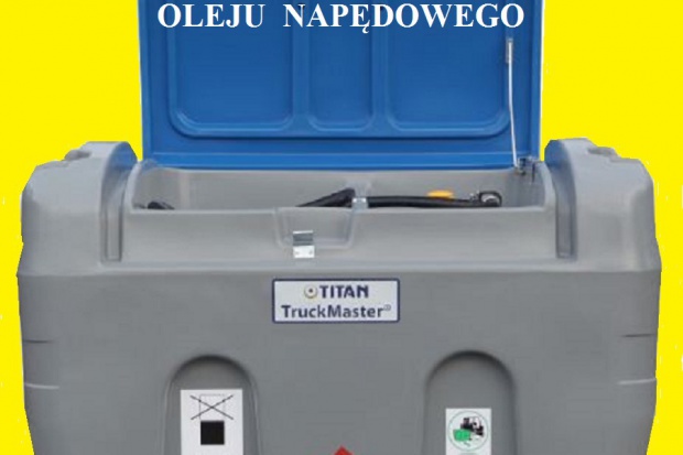 Ogłoszenie rolnicze: Mobilny zbiornik 430l na paliwo z układem dystrybucyjnym.