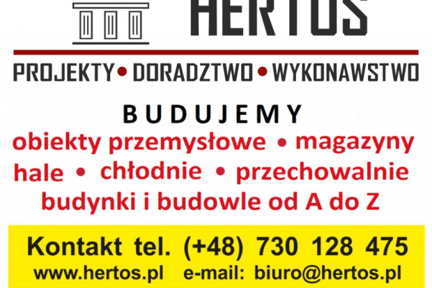 Ogłoszenie rolnicze: budownictwo rolnicze HERTOS