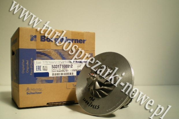 Ogłoszenie rolnicze: Nowy rdzeń CHRA BorgWarner KKK - Volvo - 53317100012 / 5331 710 001