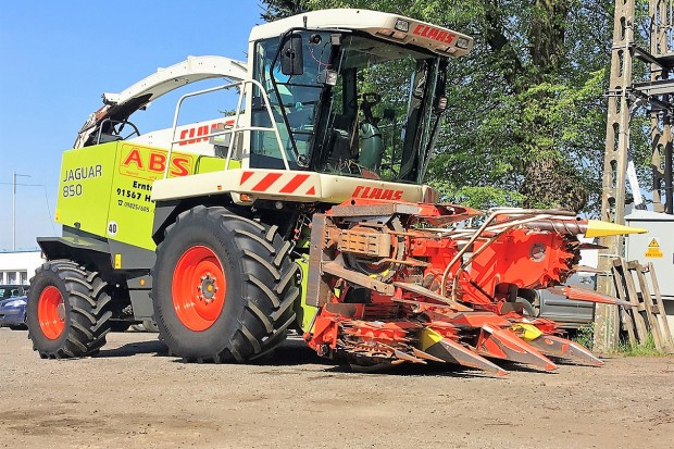 Ogłoszenie rolnicze: CLAAS JAGUAR 850 4X4 SPEEDSTAR + KEMPER 345 - 2002 ROK