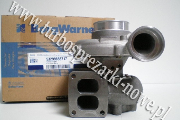 Ogłoszenie rolnicze: Turbosprężarka BorgWarner KKK - Liebherr - 10.0 53299886717 / 532997