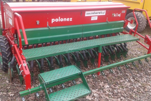 Ogłoszenie rolnicze: Siewnik zbożowy Unia POLONEZ 550/3