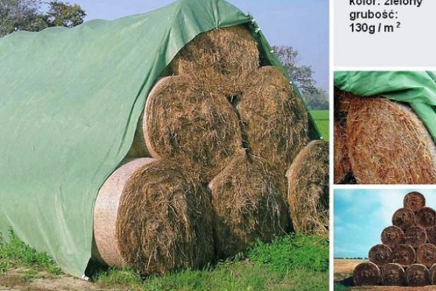 Ogłoszenie rolnicze: Fliz do okrywania siana, słomy, zboża, kopców buraków 10,40 x 25m