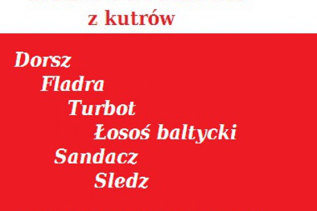 Ogłoszenie rolnicze: Świeże ryby prosto z kutra