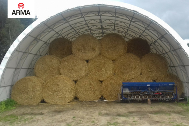 Ogłoszenie rolnicze: hala tunelowa konstrukcja stalowa 10x22