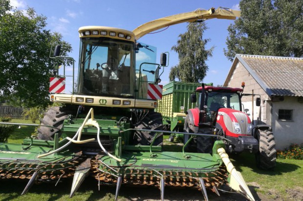 Ogłoszenie rolnicze: Usługi, Zbiór kukurydzy na kiszonkę, KRONE BIG X 500 wraz z odwozem.