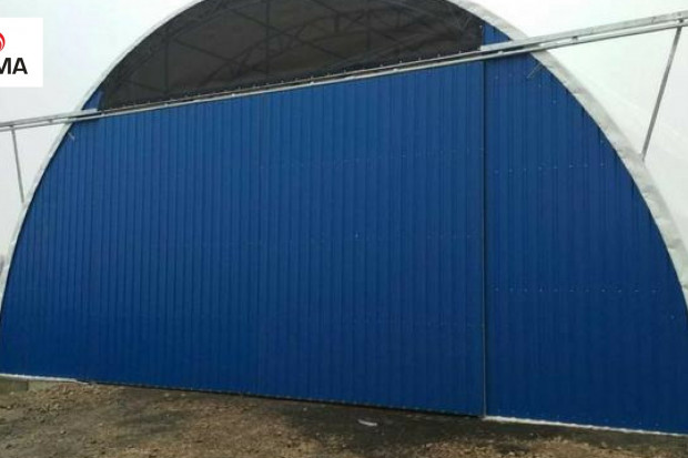 Ogłoszenie rolnicze: konstrukcja kratownicowa magazyn słoma zadaszenie tunel 10x38