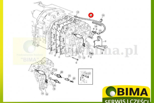Ogłoszenie rolnicze: Wąż przewód hydrauliczny John Deere 5090R,5090RN,5100R