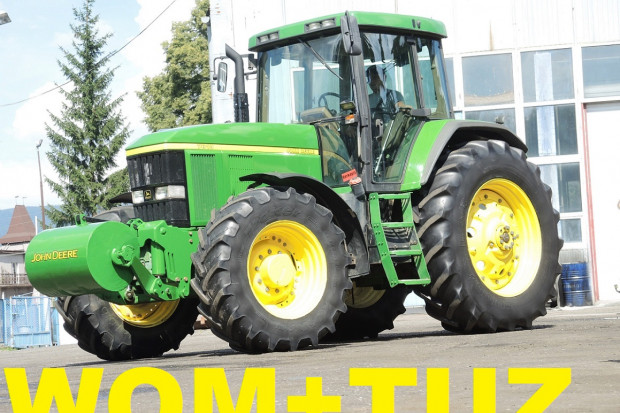 Ogłoszenie rolnicze: JOHN DEERE 7810 + PQ + WOM + TUZ - 2001 ROK