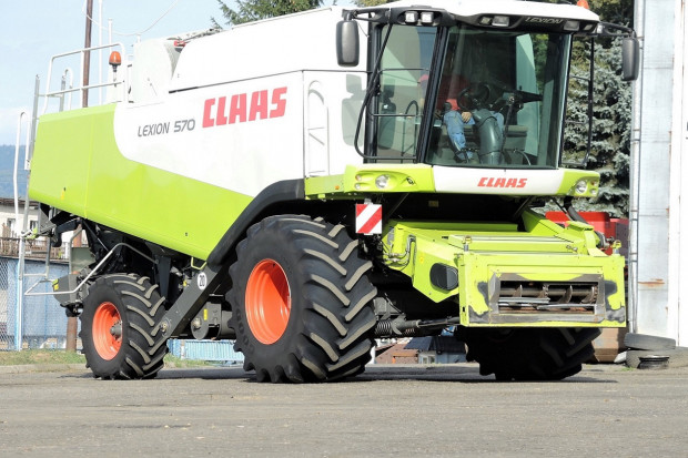 Ogłoszenie rolnicze: CLAAS LEXION 570 - CAT C13 - 528 KM - V750 - 2006 ROK