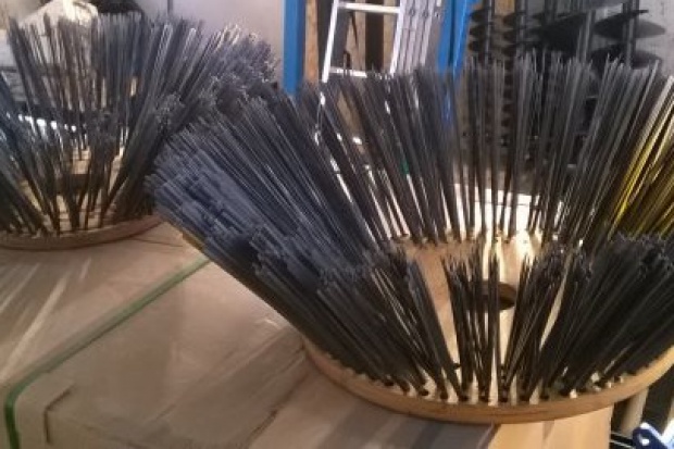 Ogłoszenie rolnicze: Szczotka talerzowa fi 490 mm - drut do zamiatarki BRODDSON II