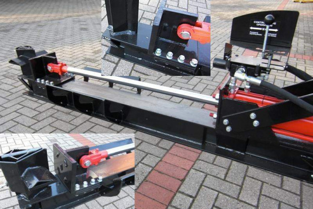 Ogłoszenie rolnicze: Łuparka hydrauliczna ciągnikowa. Nacisk 14 t, 105 cm