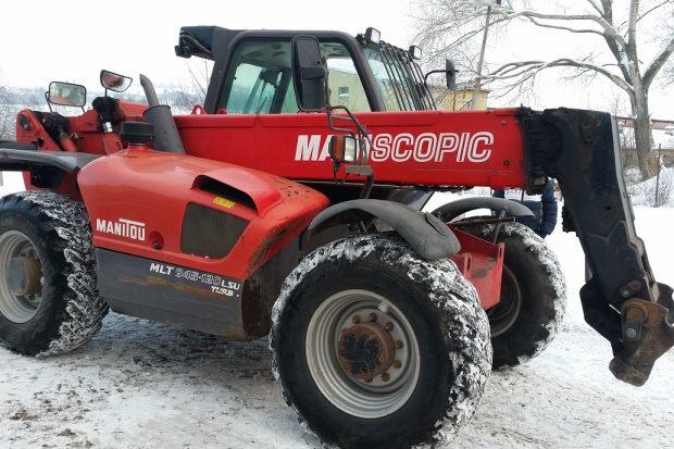 Ogłoszenie rolnicze: Ładowarka teleskopowa MANITOU MLT 845 - 2007 ROK