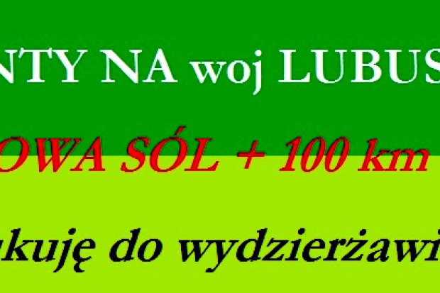 Ogłoszenie rolnicze: 100 ha gruntów ornych poszukuję do dzierżawy