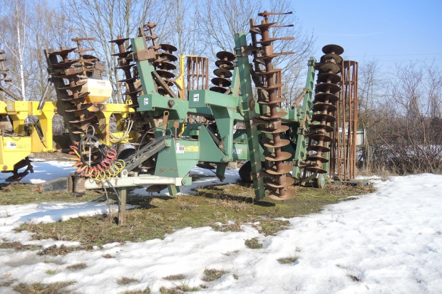 Ogłoszenie rolnicze: BRONA TALERZOWA STROM DH6000 - 2000 ROK