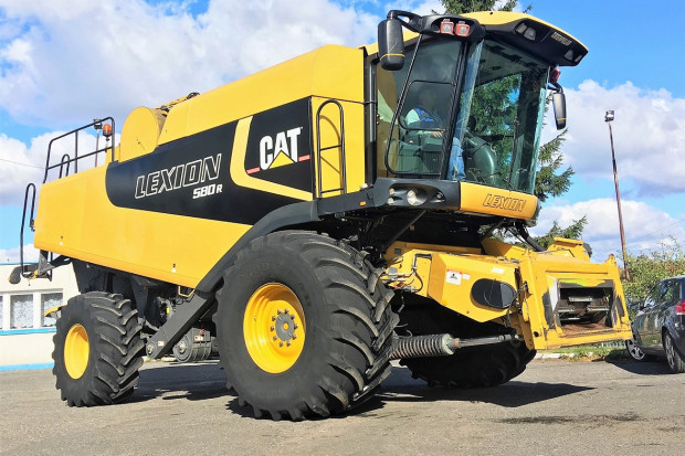 Ogłoszenie rolnicze: CAT LEXION 580R - 9 M - 2006 ROK