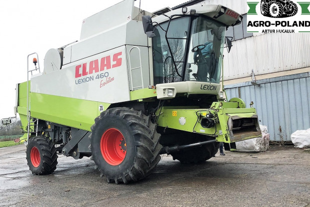 Ogłoszenie rolnicze: CLAAS LEXION 460 EVOLUTION + 2003 ROK + V 750 - V600 - V660