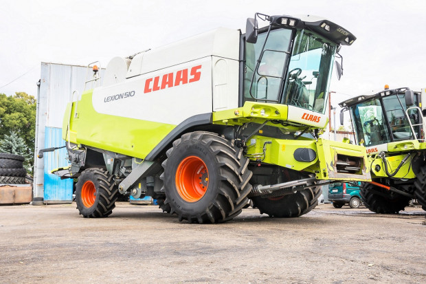Ogłoszenie rolnicze: CLAAS LEXION 510 - V600 - 313 KM - QUANTIMETER