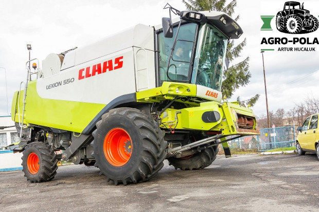 Ogłoszenie rolnicze: CLAAS LEXION 550 - V660 - 2007 ROK
