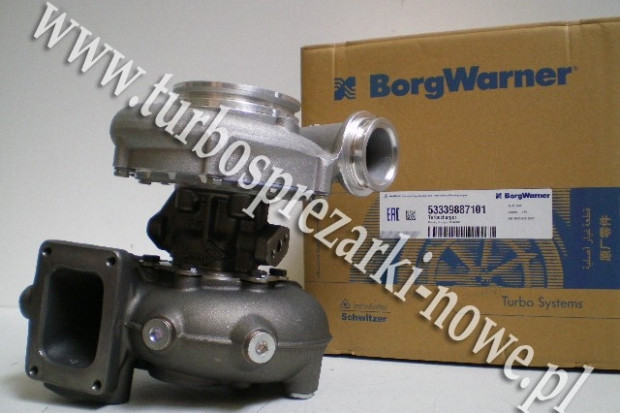 Ogłoszenie rolnicze: MWM - Turbosprężarka BorgWarner KKK 17.5 53339887101 / 5333