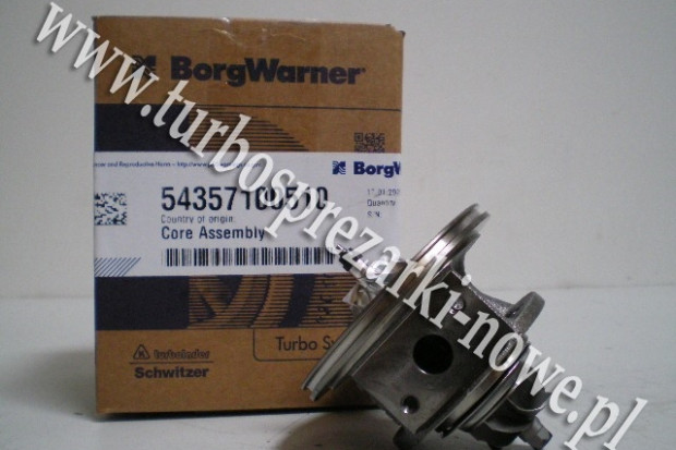 Ogłoszenie rolnicze: VW - Nowy rdzeń CHRA BorgWarner KKK 54357100510 / 5435 710