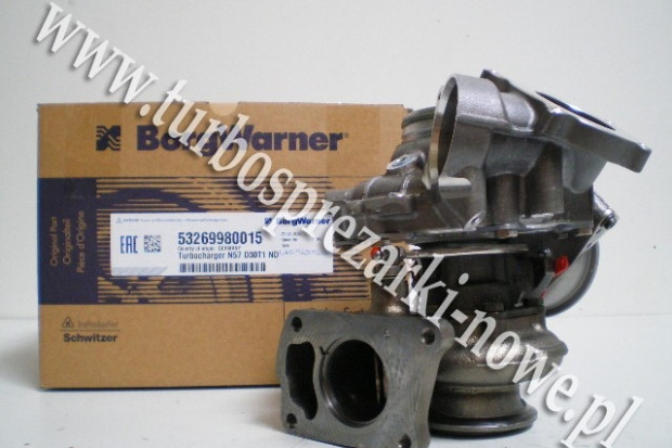 Ogłoszenie rolnicze: BMW - Turbosprężarka BorgWarner KKK 3.0 53269880010 / 53269