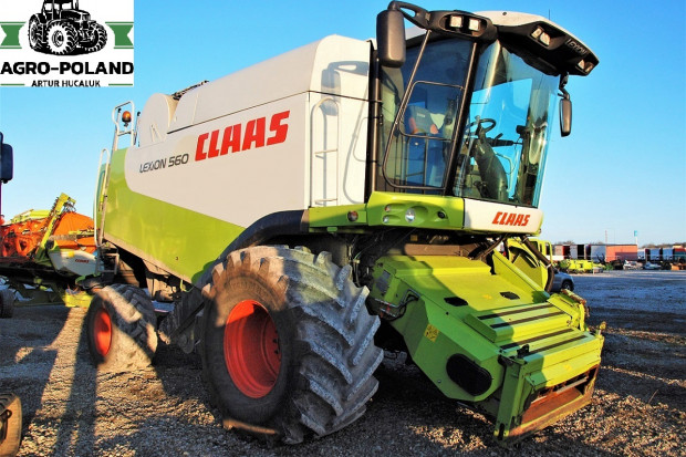 Ogłoszenie rolnicze: CLAAS LEXION 560 - QUANTIMETER - 2008 ROK - 2565 h