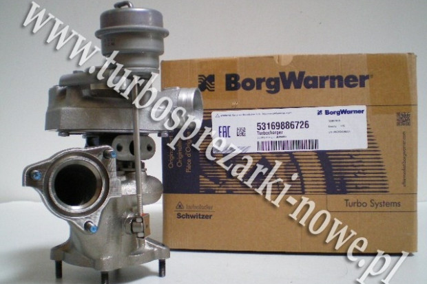 Ogłoszenie rolnicze: Porsche - Turbosprężarka BorgWarner KKK 3.6 53169886726 / 5