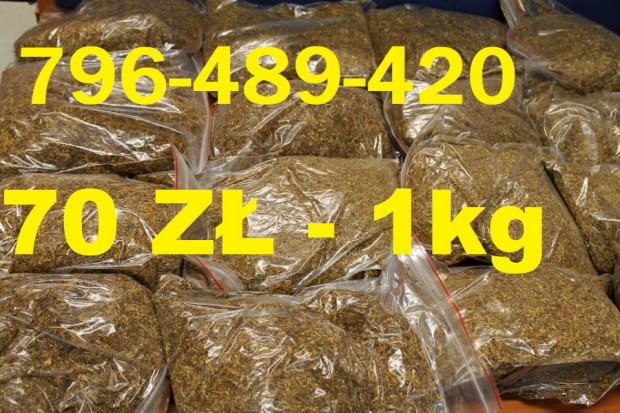 Ogłoszenie rolnicze: Tytoń 70 ZŁ za 1 KG Virginia GOLD, Viceroy, Route 66 RED, Marlboro GOLD