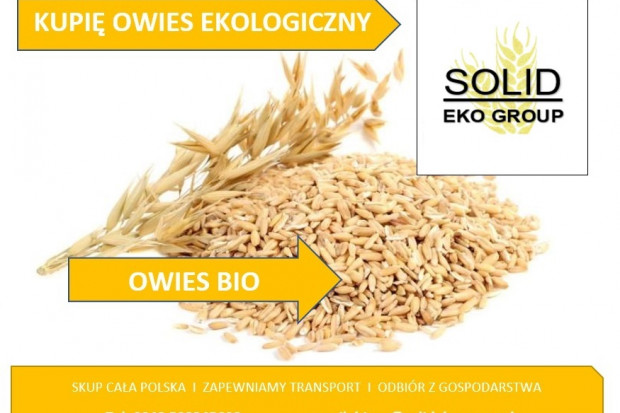 Ogłoszenie rolnicze: Kupię owies ekologiczny
