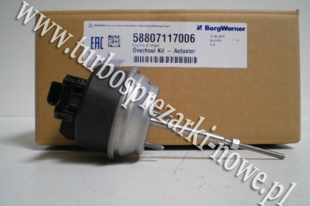 Ogłoszenie rolnicze: VW - Aktuator BorgWarner KKK 58807117006 2.0 TDI 58807117006