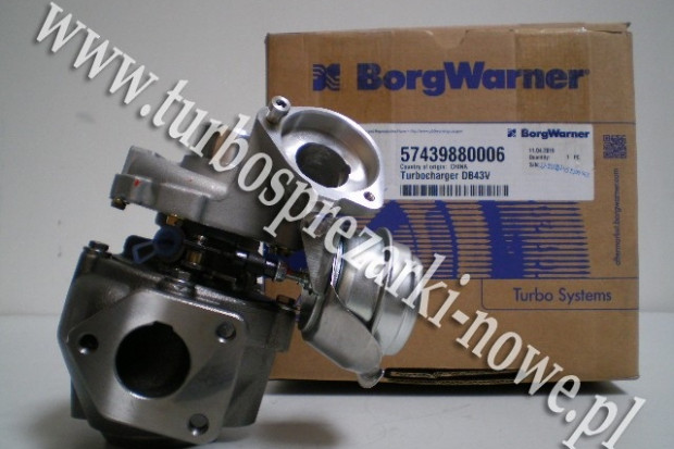 Ogłoszenie rolnicze: BMW - Nowa turbosprężarka BorgWarner KKK 2.0 d 57439880006 /