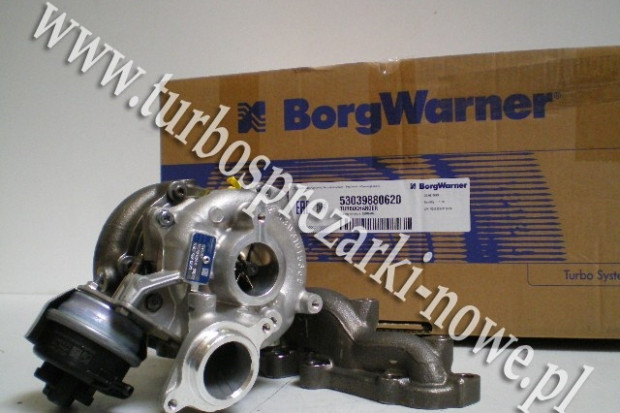 Ogłoszenie rolnicze: Audi - Turbosprężarka BorgWarner KKK 2.0 TDI 53039700414 /
