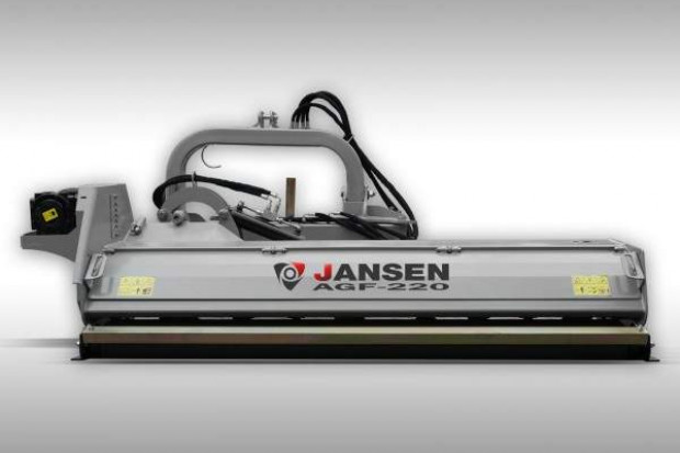 Ogłoszenie rolnicze: KOSIARKA BIJAKOWA TYLNO-BOCZNA 220cm JANSEN AGF-220, 90 kM, bijak łopatka