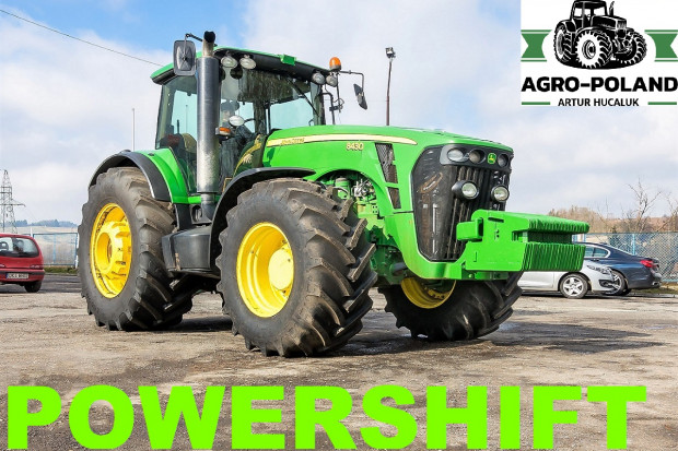Ogłoszenie rolnicze: JOHN DEERE 8430 POWERSHIFT - 2008 ROK - NOWE OPONY